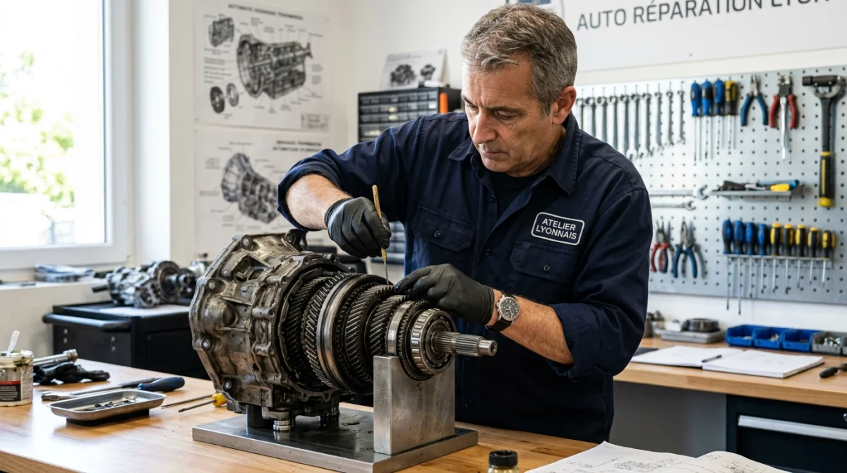 Réparation de boîte automatique à Lyon, le guide pratique pour choisir le bon atelier