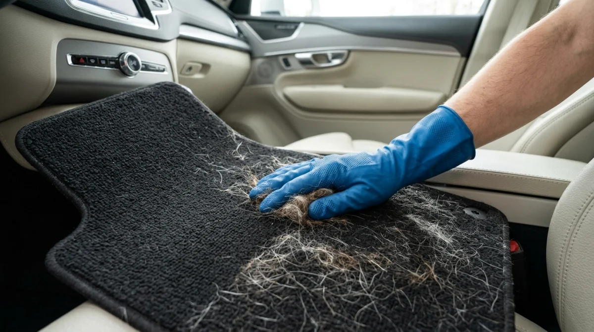 comment nettoyer des tapis de voiture