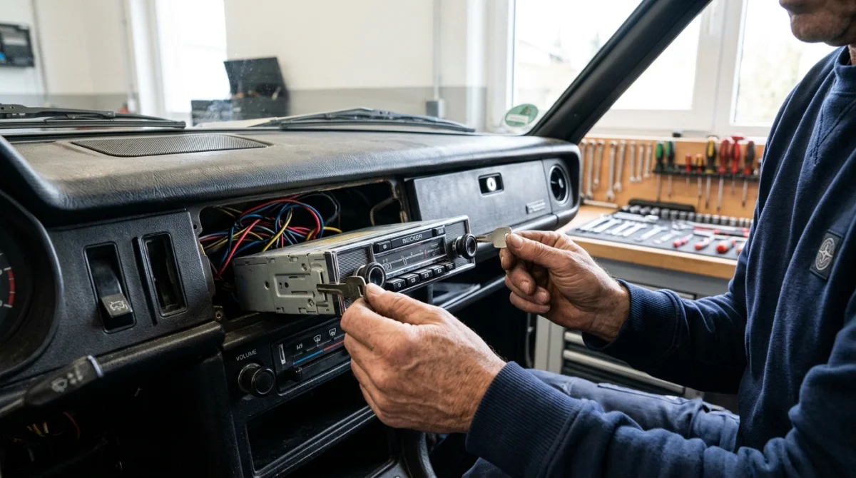 comment brancher un autoradio sur une vieille voiture