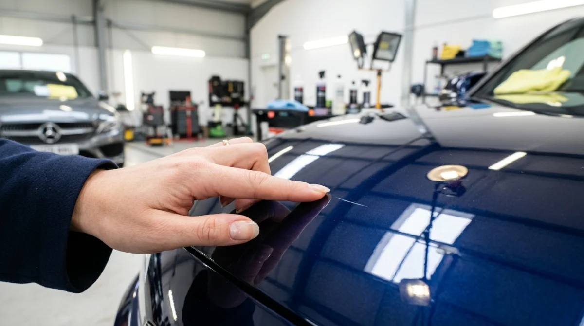 comment enlever des griffes sur une voiture