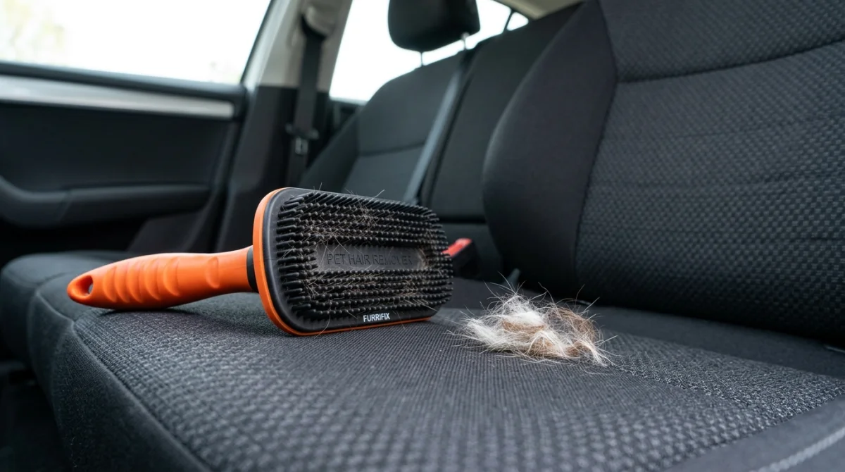 comment enlever les poils de chiens dans une voiture