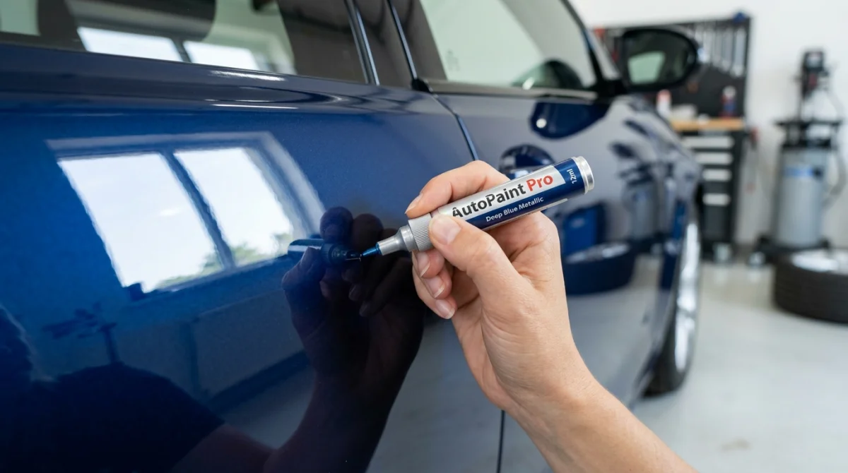 comment faire des retouches de peinture sur une voiture